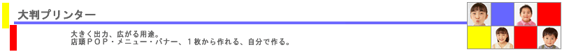 大判プリンター